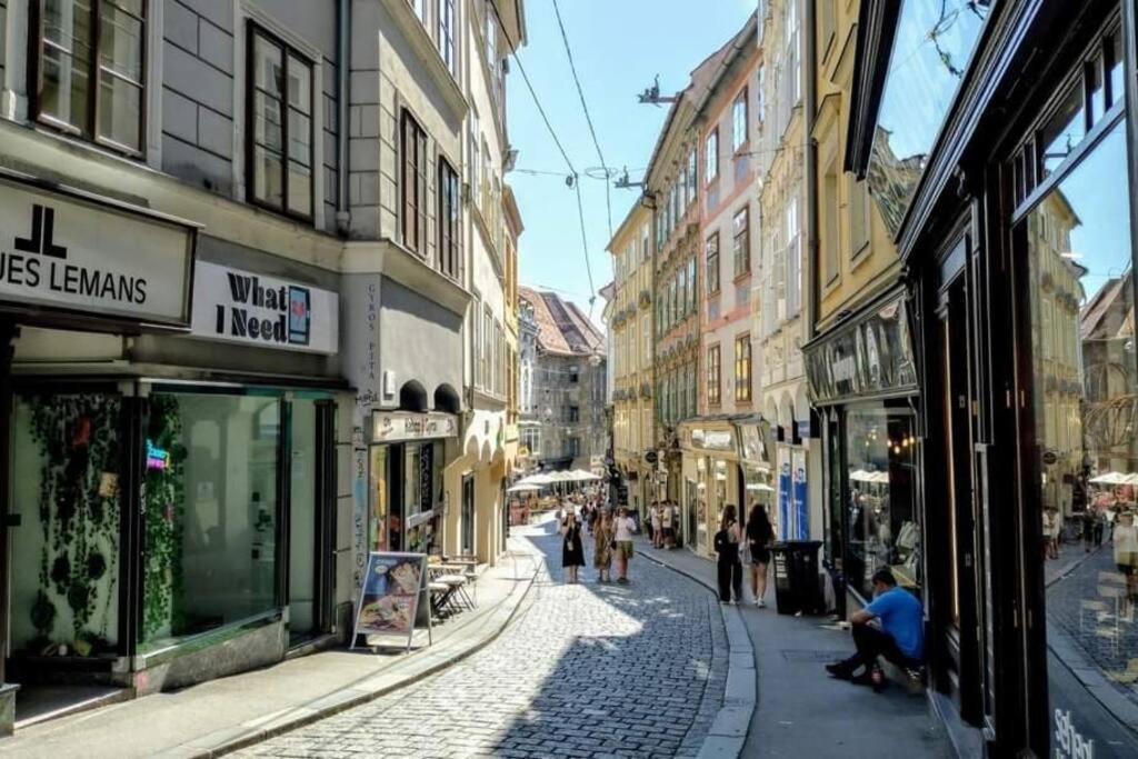 Annenstrasse Graz Central Apartment'6Beds'Freeparking Zewnętrze zdjęcie